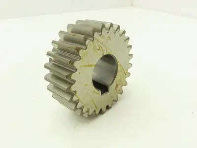 KHK MSGB2.5-25 Ground Spur Gear 25 Tooth 25mm Bore x 67mm OD Gear 25mm Width