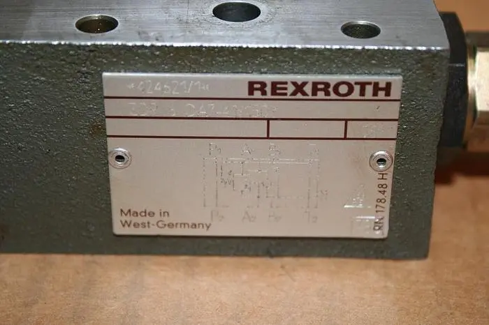 Used REXROTH ZDR6DA741150Y Valves/Fittings Michigan US | Ideal Machinery #608797