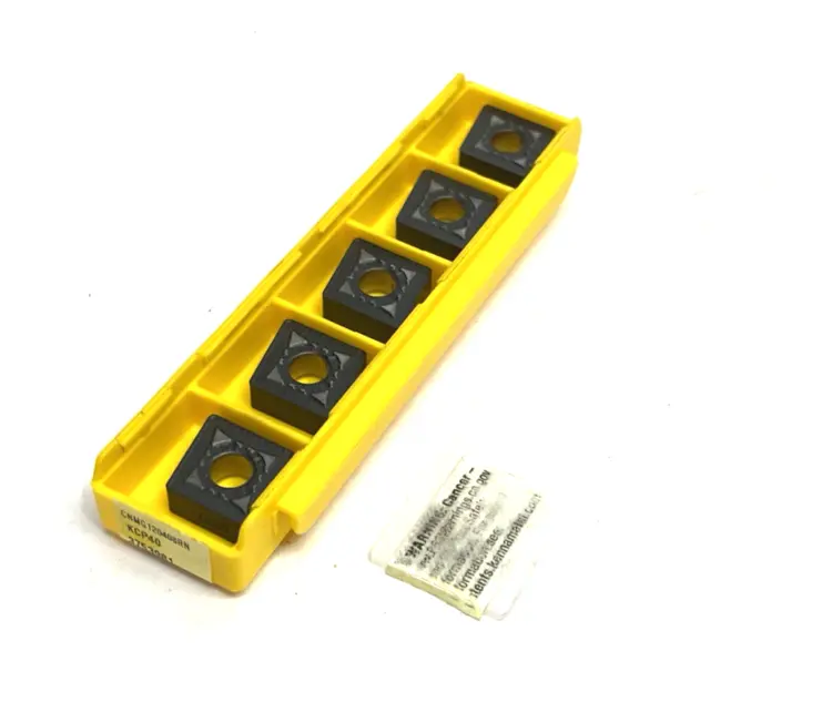 Used KENNAMETAL KENLOC™ CNMG INSERT NEGATIVE RN GEOM. CNMG120408RN Inserts (Misc) | Maverick Industrial Sales #1099171