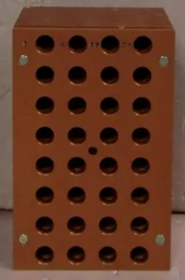 QTY. 1. ALUMINUM HEATING BLOCK LENGTH 5 13/16" WID...