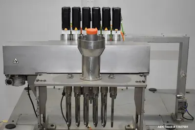 Used - INVpack SP6 Vertical 6-Lane Form Fill Seal (FFS) for Stick Packs