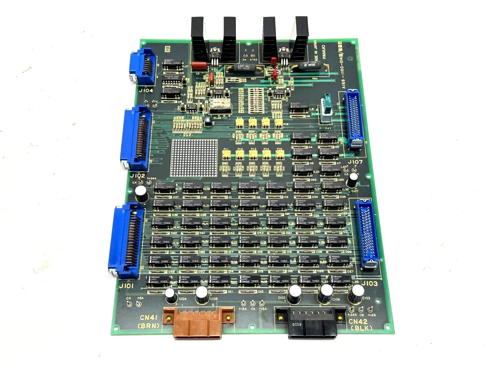 A320-1100-T144/01,A16B-1100-0140/01A | Fanuc A16B-1100-0140/01A CNC PCB Circuit Board A320-1100-T144/01 - For parts or not working
