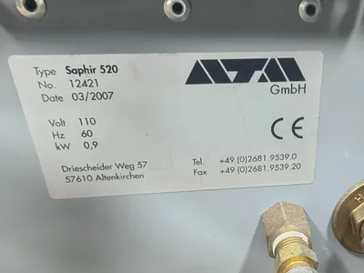 Used ATM SAPHIR 520 Grinding Wheels South Carolina US | ESS Industrial Equipment Sales #1548421