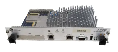 USED GENERAL ELECTRIC D20MX PROCESSOR MODULE 526-3001 10/100/1000BASE-T