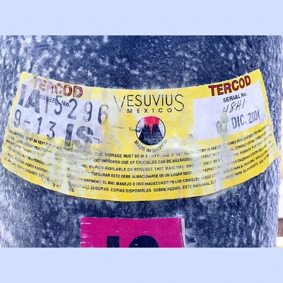 Vesuvius Mexico Bullion Crucible