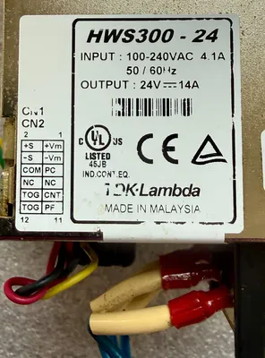 TDK LAMBDA HWS300-24 Power Supplies | Great American Equipment Company (7)