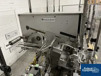 USED Klockner Bartelt Klockner Bartelt Horizontal Form Fill and Seal Unit, Type Packager
