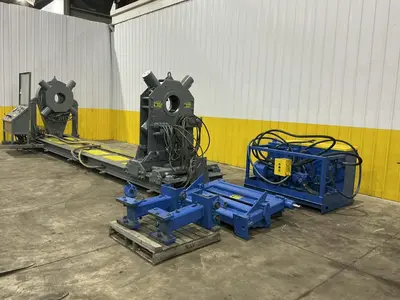 12" GOTCO MODEL #FT-80-2145 PIPE BUCKING MAKE-UP & BREAKOUT DOWNHOLE PIPE TORQUE MACHINE: YOBRO #24411