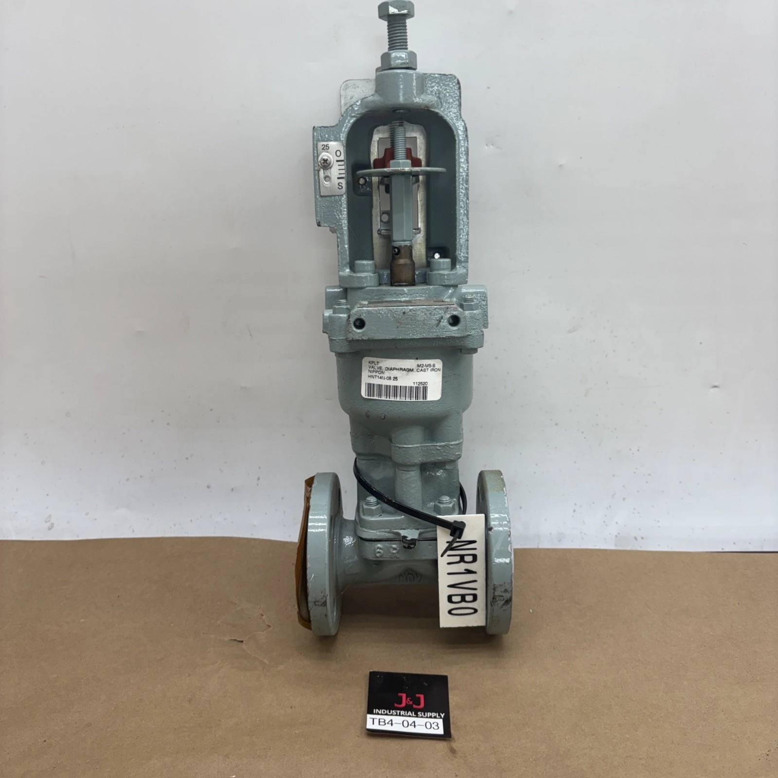 Used Nippon Daiya Valve Co. LTD HN14N-08 Valves/Fittings Indiana US | J&J Industrial Supply #1326711