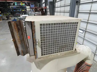 Cincinnati Fan PB-15A Cyclone Dust Collector Mesh Filter 5Gal 2600cfm 10Hp 112"H