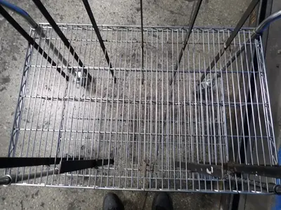Uline 2 @ 23" X 35" Metal Cart