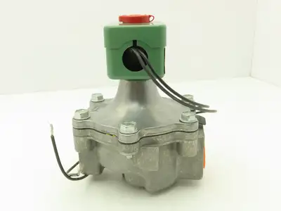 Asco Redhat 8215B50VM Solenoid Valve 2 Way Vacuum 10-3 NC 110/120VAC 1"NPT