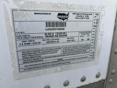 USED 2007 WABASH DVCVHPC