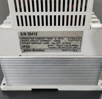 USED Allen-Bradley 160-BA04NPS1P1