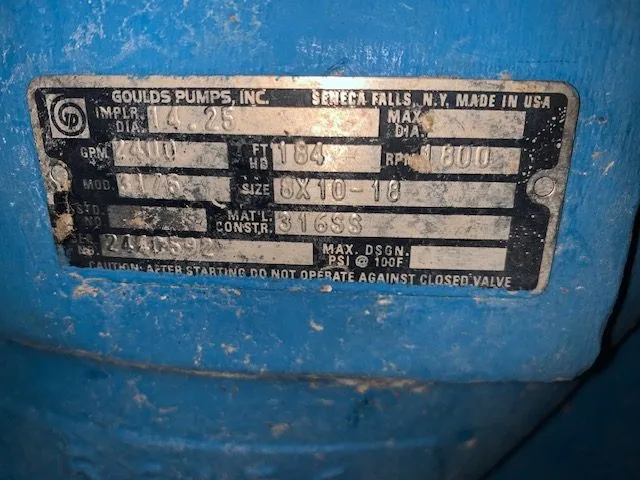 USED Goulds 3175 M