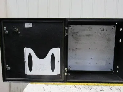 SCE 24EL2410LP 24"x24"x10" Wall Mount Electrical JIC Enclosure w/Backplate