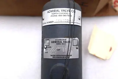 NEW KUNKLE 0264-D01-MG1000 ADMIRAL VALVE 3/4" SET 1000 CAP 57 GPM  #L-629