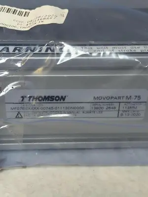 New | in-Stock THOMSON MOVOPART M-75 Linear Actuators Ohio US | Surplus Asset Holdings #1227728