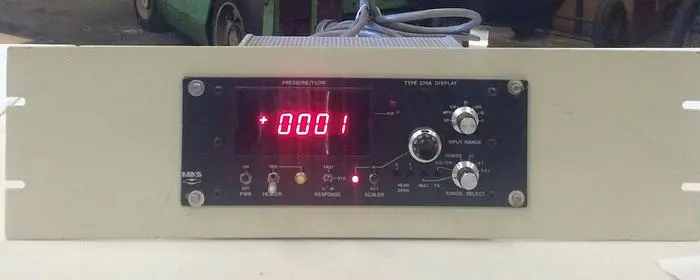 MKS TYPE 270 PRESSURE/FLOW