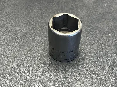 Snap On Tools FSM181 18mm Metric Flank Drive Shallow Socket 3/8" Drive 6 Point