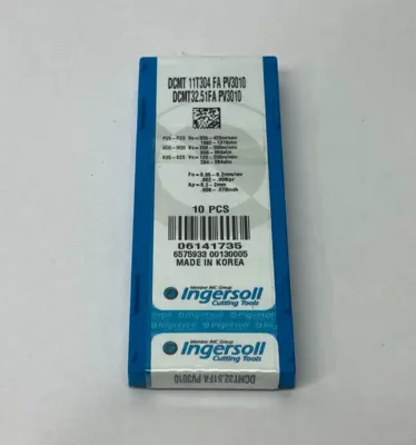 NEW INGERSOLL PV3010 ISOTURN CHIP BREAKER INSERTS