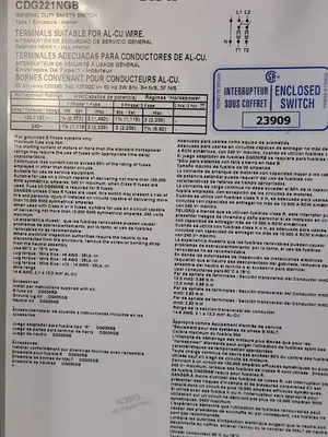 NEW EATON CDG221NGB