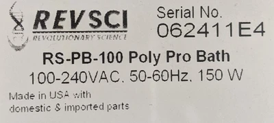USED REVOLUTIONARY SCIENCE RS-PB-100