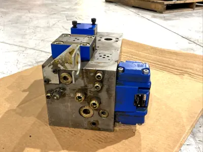 4WEH10E45/6EG24N9ETK4, 143606-2 | Bosch Rexroth 143606-2 Valve PK-30-M1H-H945-01, 4WEH10E45/6EG24N9ETK4 R900928594 - Used