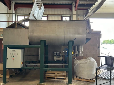 2,000L S/S Gardner Twin U Trough Mixer