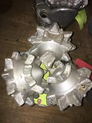Used AFTERMARKET 9-7/8" TRI-CONE BIT - STEEL TOOTH - SOFT FORMATION Drills Pennsylvania US | East West Machinery & Drilling #1415578