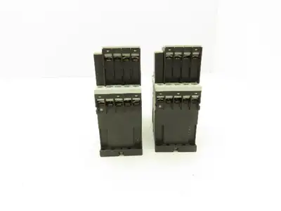 Siemens 3RU1116-1BB0 Motor Starter Contactor Relay 24V Coil 5Hp 600V Lot of 2