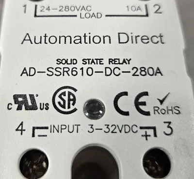 Automation Direct AD-SSR6T10-DC-280A Module Loc 4C-3