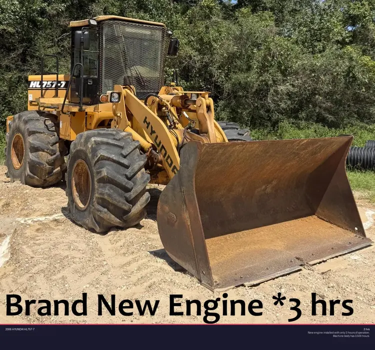 Used 2006 HYUNDAI HL757-7 Wheel Loaders Texas US | Proxy Equipment #1378459