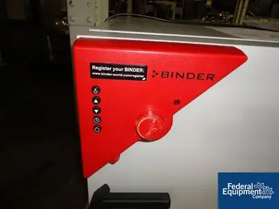 NEW BINDER 4.1 CU FT BINDER INCUBATOR, MODEL BF 115-UL