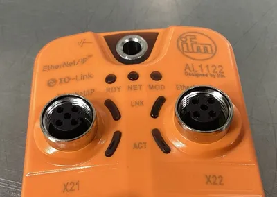 IFM AL1122 IO LINK MASTER for Ethernet/IP. SL EIP 8PORT IP67 3C-21