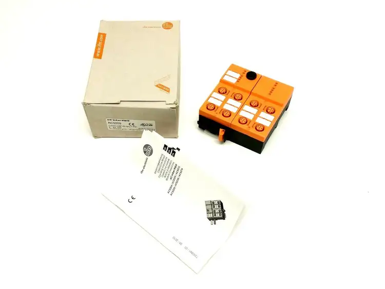 New | in-Stock ifm ClassicLine 4DI 4DO-Y IP67 PLC Input & Output Michigan US | Maverick Industrial Sales #1392137