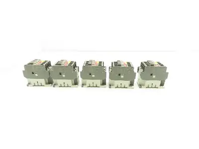 ABB N31E Contactor Relay 110-250V Coil 16A 600V Lot Of 5