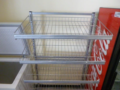 5-Tier Wire Display Rack