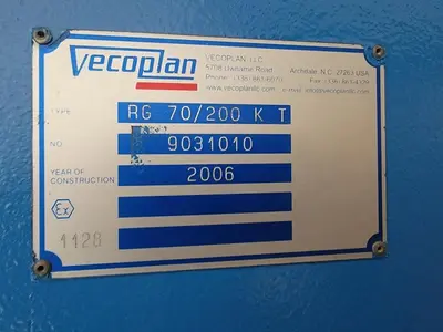 USED 2006 VECOPLAN RG70