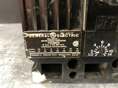 USED GENERAL ELECTRIC TEC36015