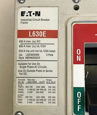 USED EATON LGE3630NN