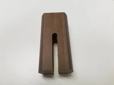 Pistorius Phenolic Scrap Support, Chamfer Back, with new hardware included