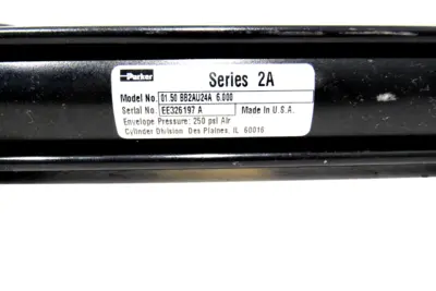 NEW PARKER 01.50 BB2AU24A 6.000 CYLINDER 0150BB2AU24A6000