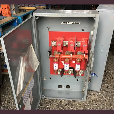 Square D 600 Amp 600 V Fusible Disconnect