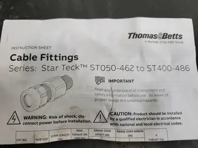 NEW THOMAS BETTS ST250-477SS