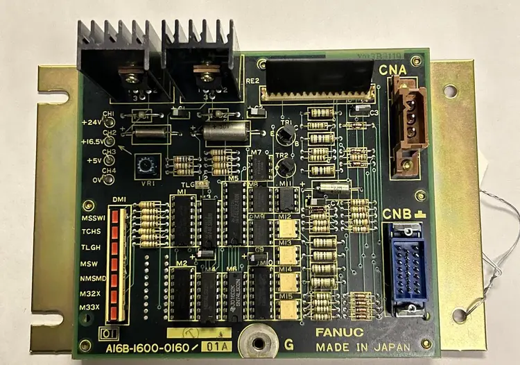 Used FANUC A16B-1600-0160/01A Industrial Controls Ohio US | Surplus Asset Holdings #1243786