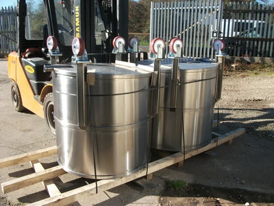 500 L S/S Trolley Tank