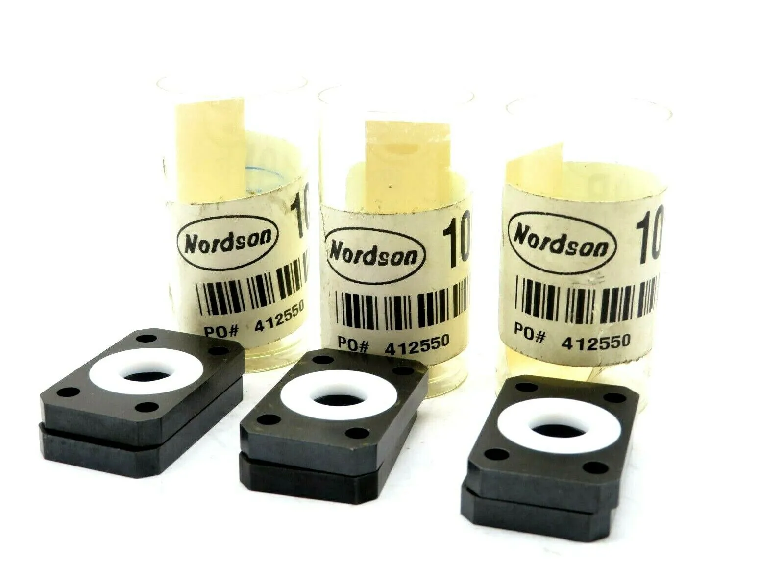 3 NEW NORDSON 105519B VALVE SEAL KIT 412550