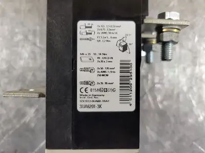 USED SIEMENS 3UA6