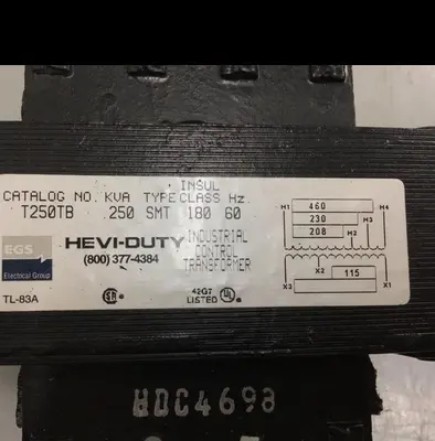 Used GENERAL SIGNAL T250TB Transformers Michigan US | Ideal Machinery #1299931